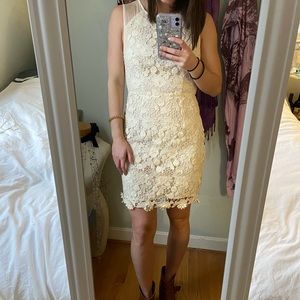 NWT Urban outfitters white lace dress